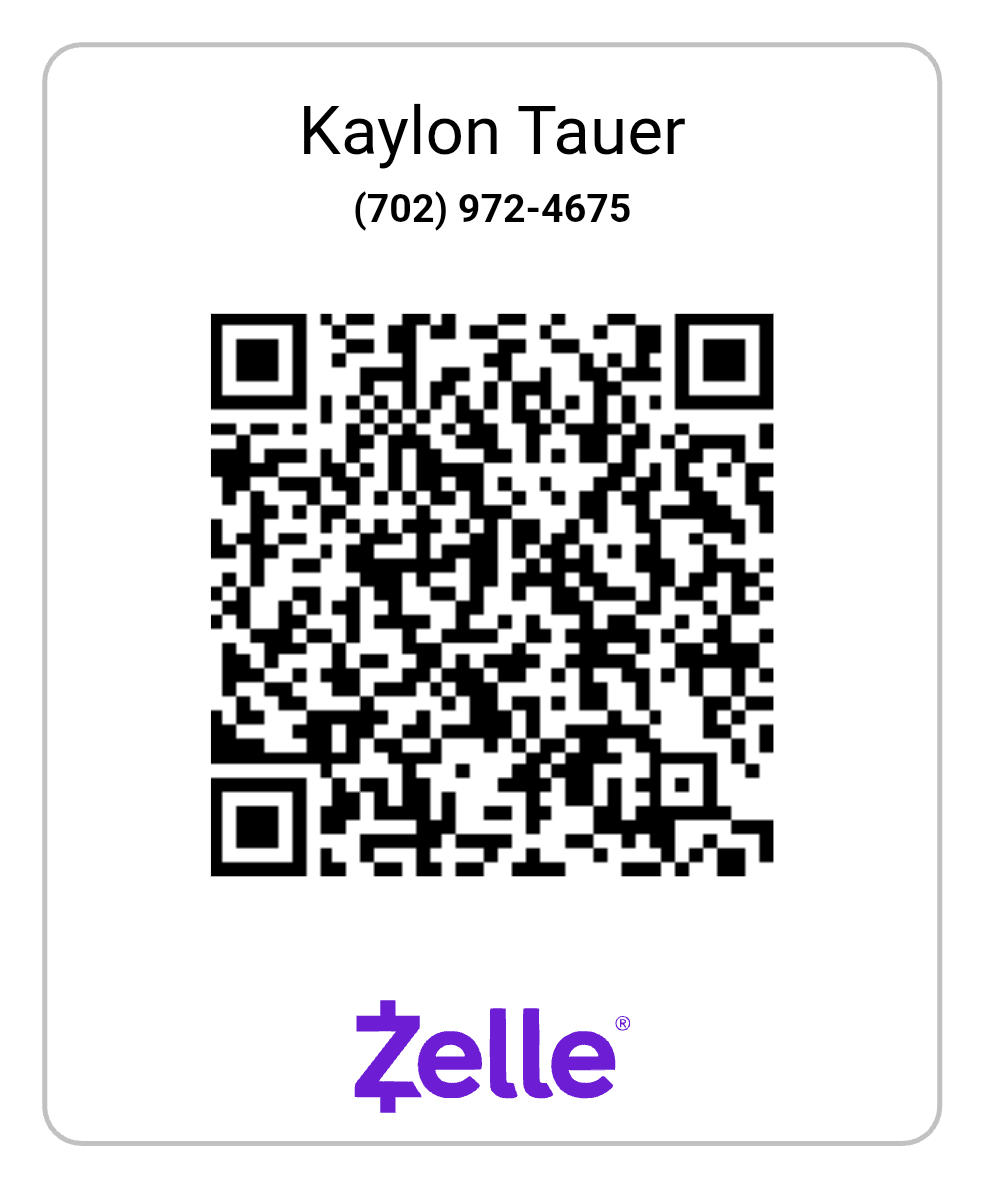 Zelle QR code to send money to Kaylon Tauer